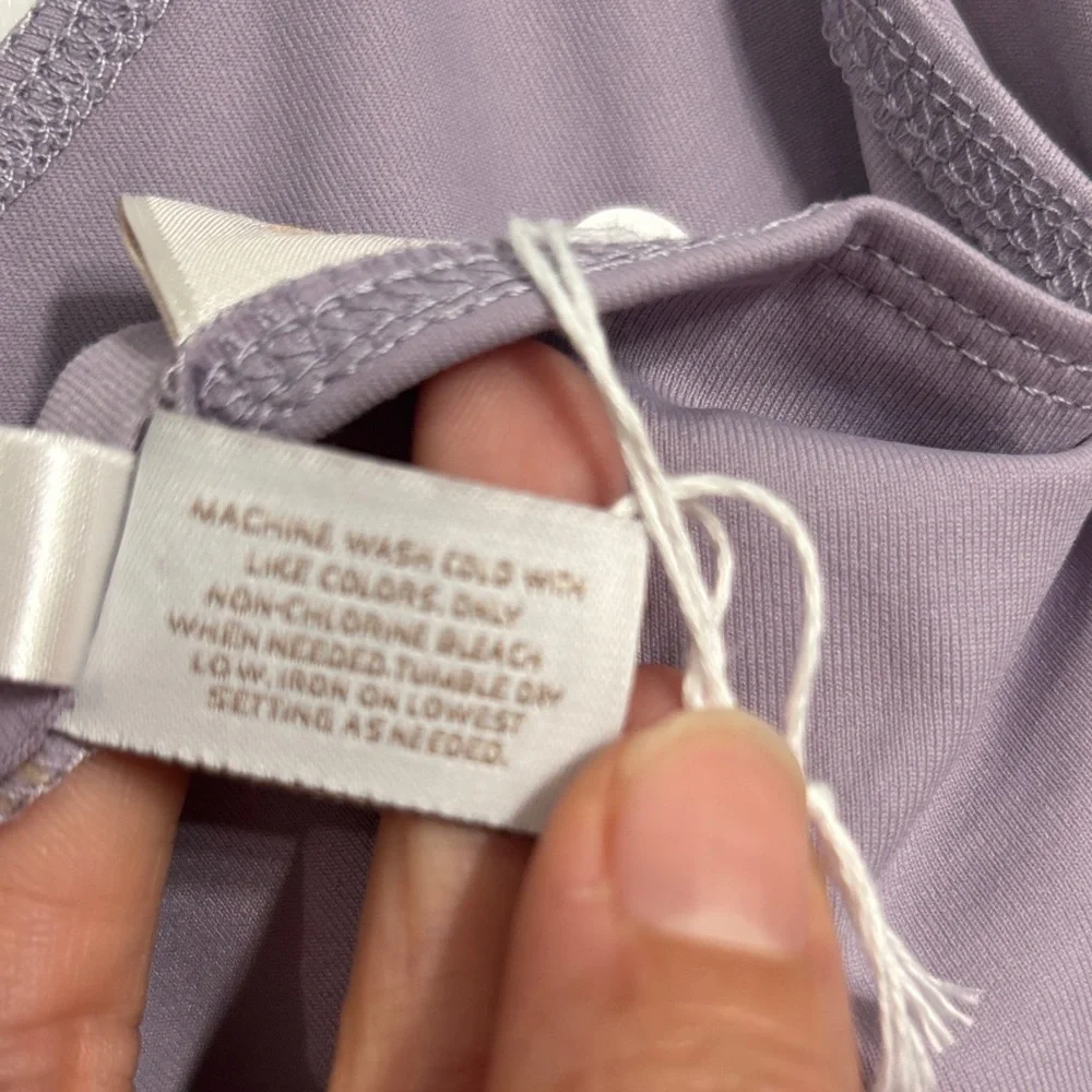 Chico's Soft Scoop Tank Top - Lavender - Picture 5 of 5